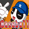 Panda vs Rabbit Baseball